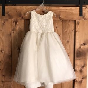 Tiffany flower girl dress